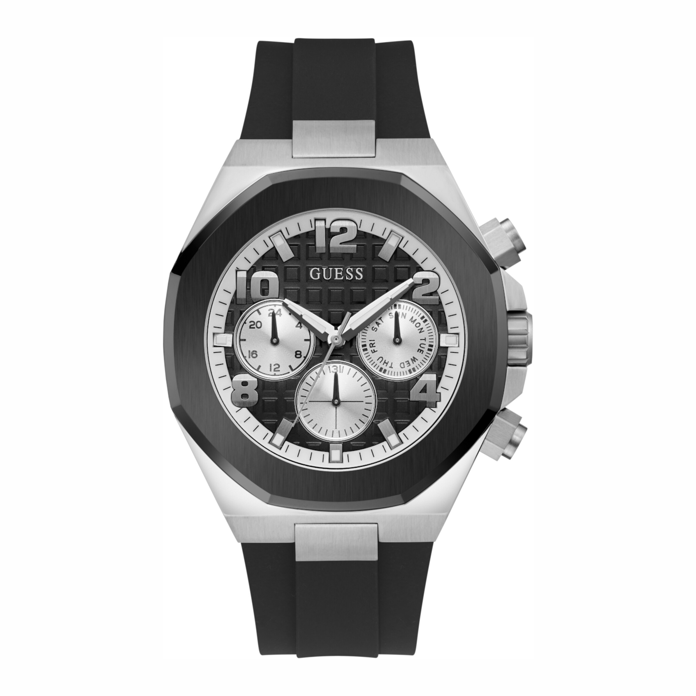 GUESS Analog watch in Silver: front
