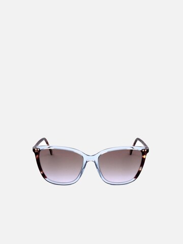 Carolina Herrera Zonnebril 'Carolina Herrera HER 0245/S Azure 55/17/145 Women Sunglasses' in Blauw: voorkant