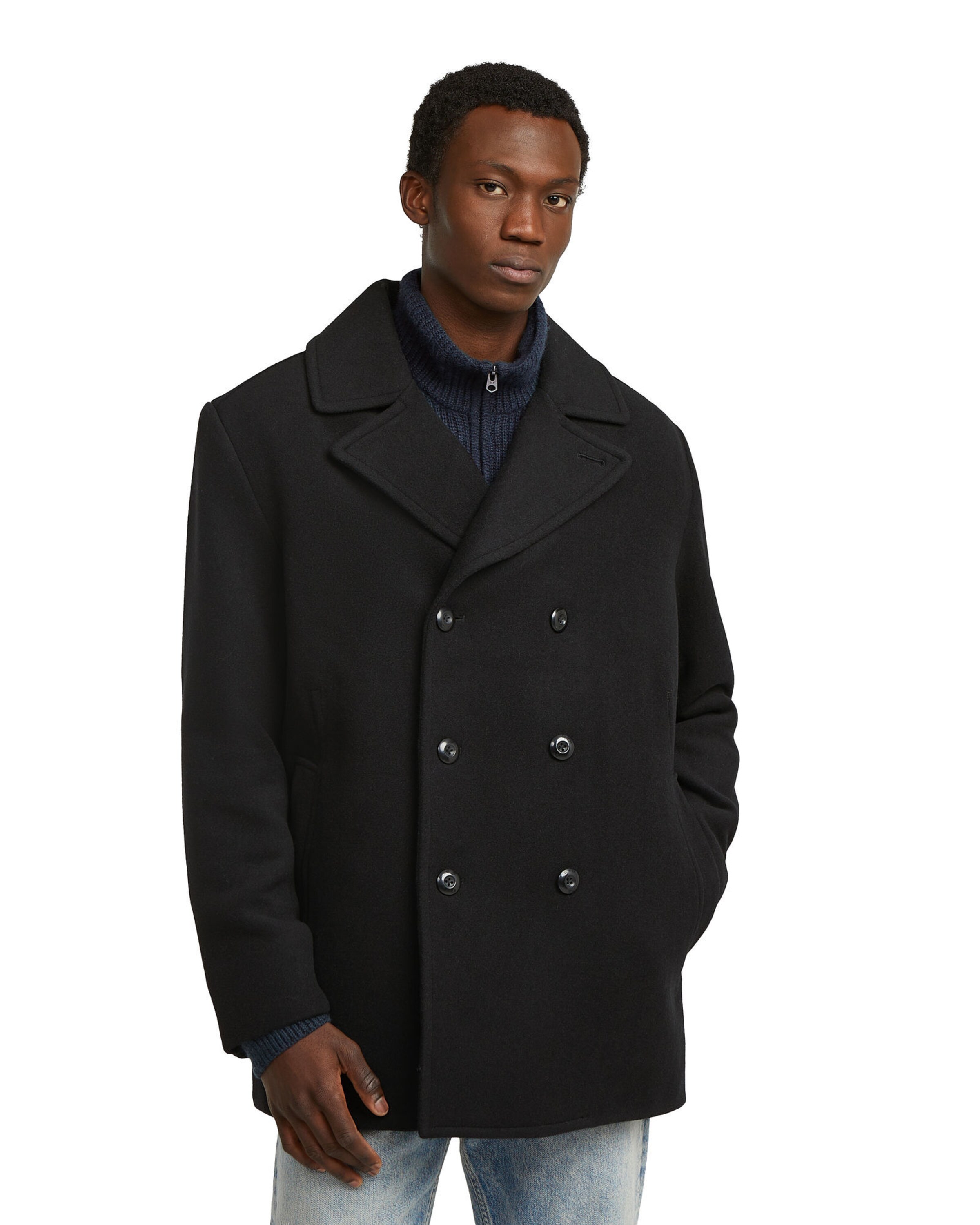 G-STAR Tussenjas 'Peacoat' in Zwart