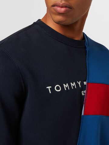 Tommy Jeans Mikina - Modrá