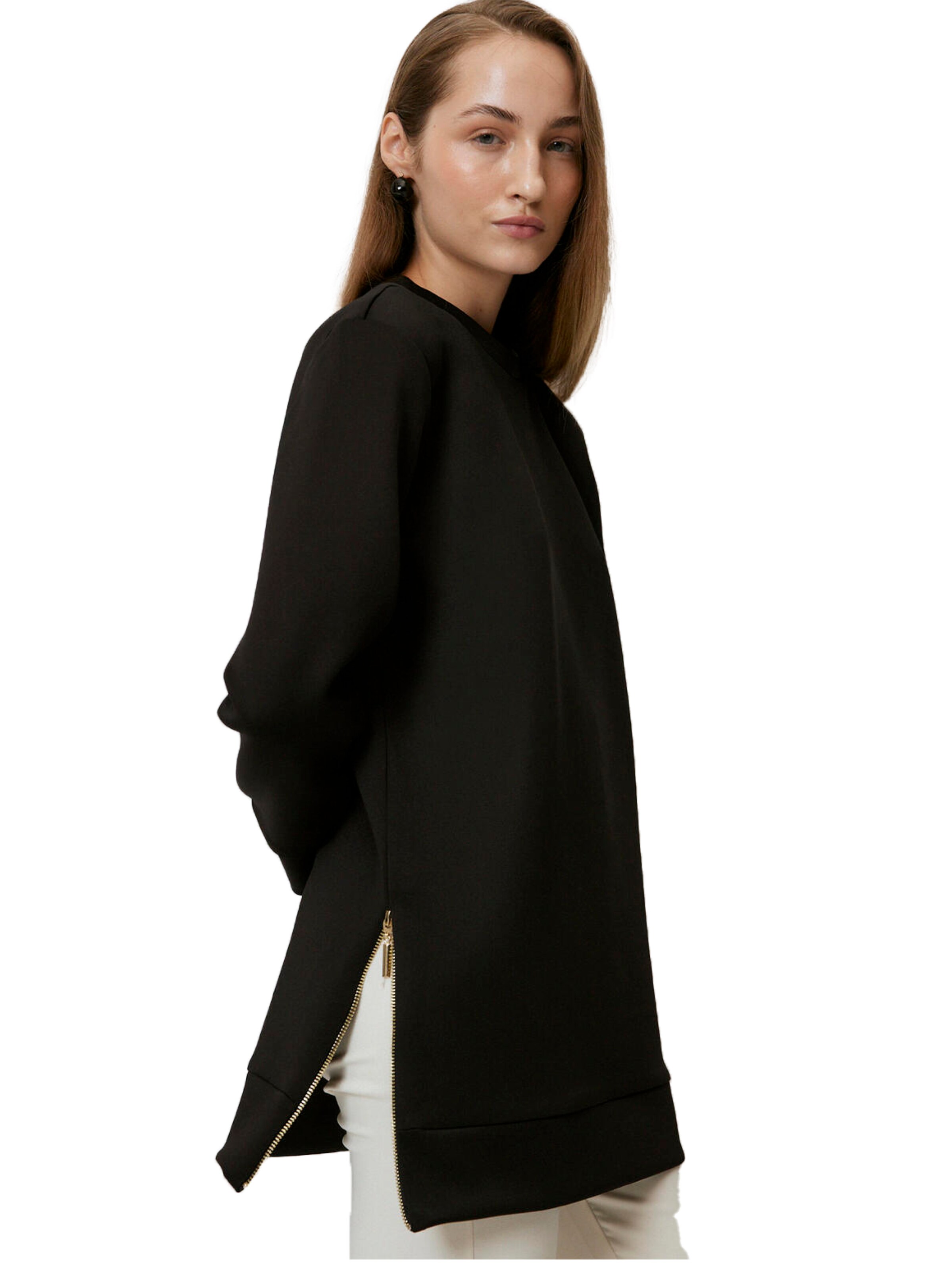 Touche Prive Sweatshirt in Black