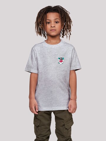 F4NT4STIC T-Shirt 'Looney Tunes Sylvester Face' in Grau: Vorderseite