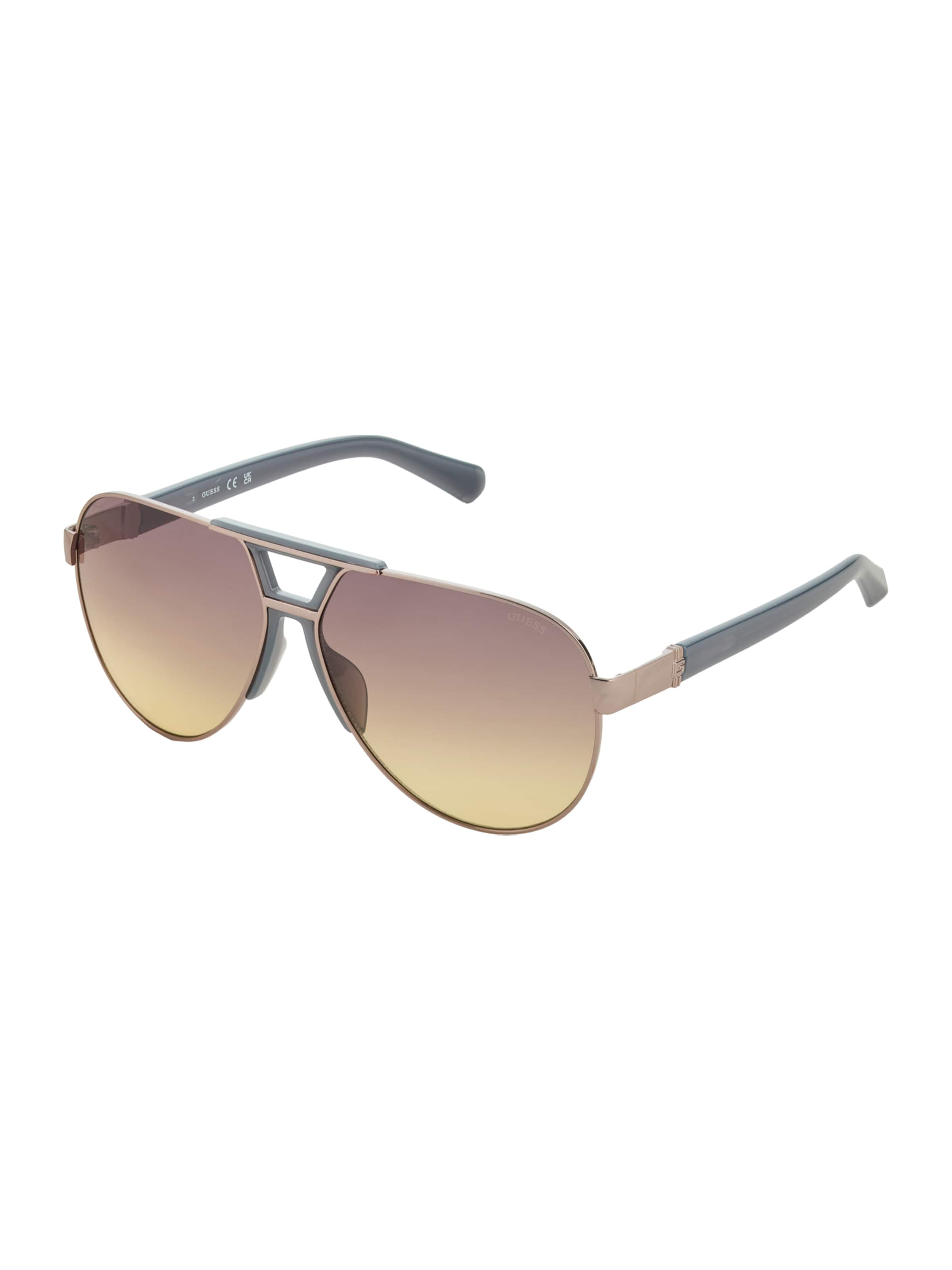 Ochelari de soare de la GUESS pe gri: față