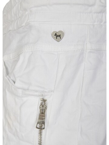 Heimatliebe Slimfit Hose in Weiß