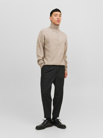 JACK & JONES Pullover 'Ollie' in Beige