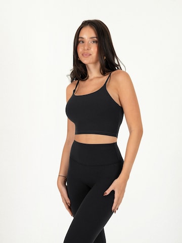 Antheia Bralette Sports bra 'Sports Bra Onyx' in Black: front