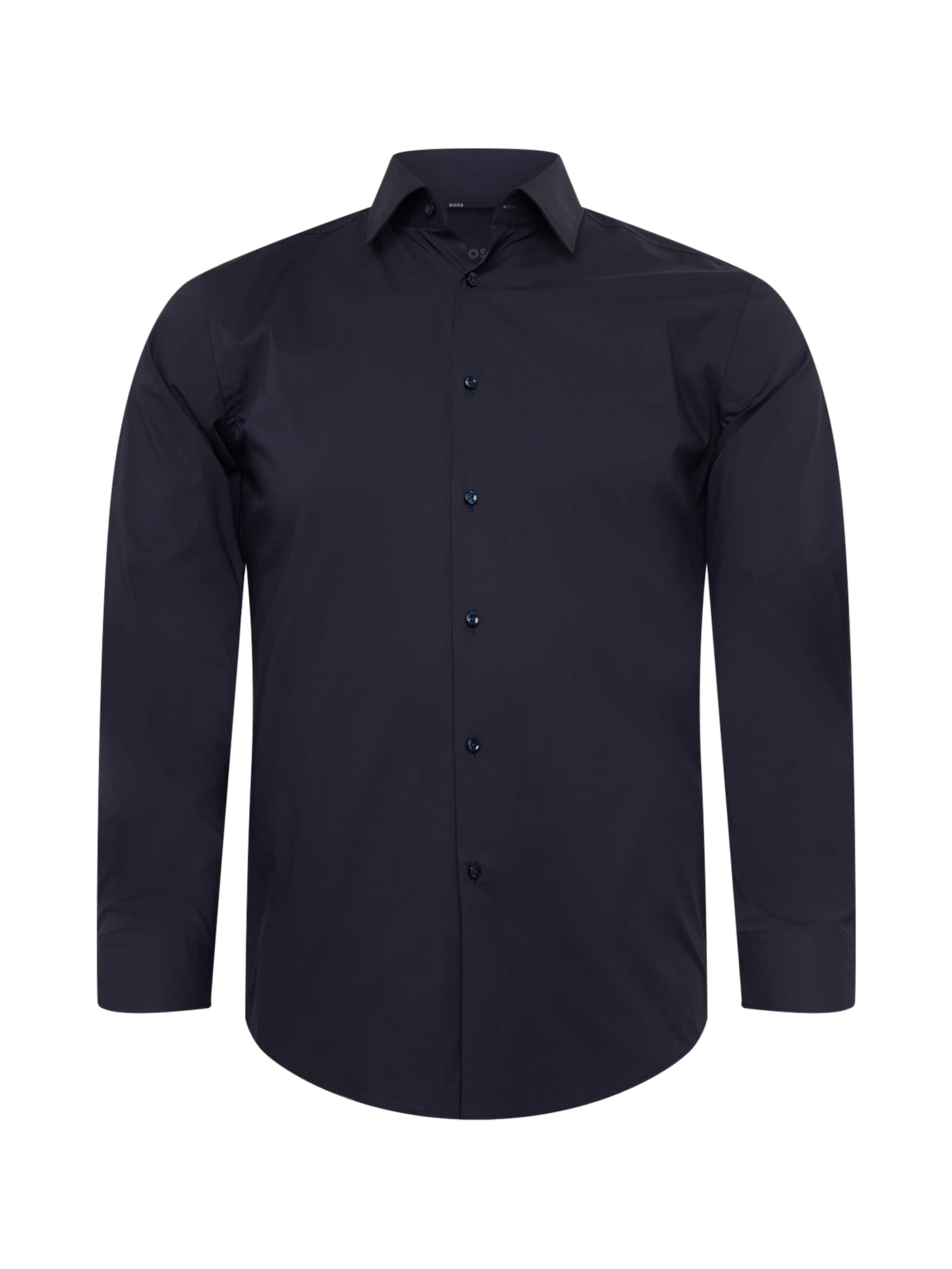 BOSS Button Up Shirt 'H-Hank' in Blue: front