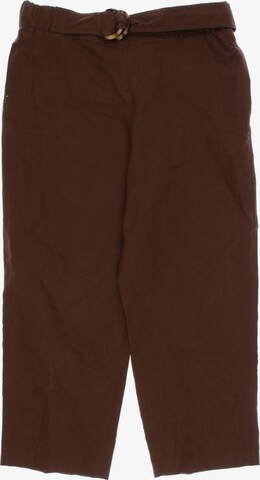 SET Pants in S in Brown: front