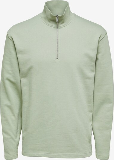 SELECTED HOMME Sweatshirt 'Carson' in pastellgrün, Produktansicht
