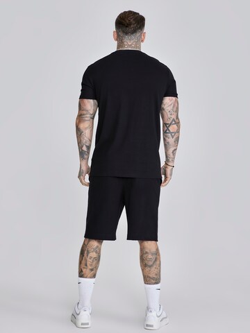 SikSilk Jogginganzug in Schwarz