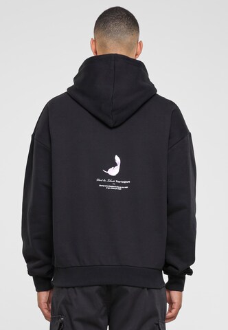 Felpa 'Vive La Liberte' di MT Upscale in nero