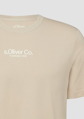 s.Oliver Shirt in Beige