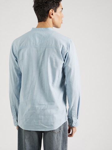 INDICODE JEANS Regular fit Button Up Shirt 'Raffi' in Blue