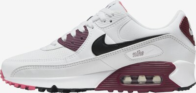 Nike Sportswear Sneakers in Bordeaux / Black / White, Item view