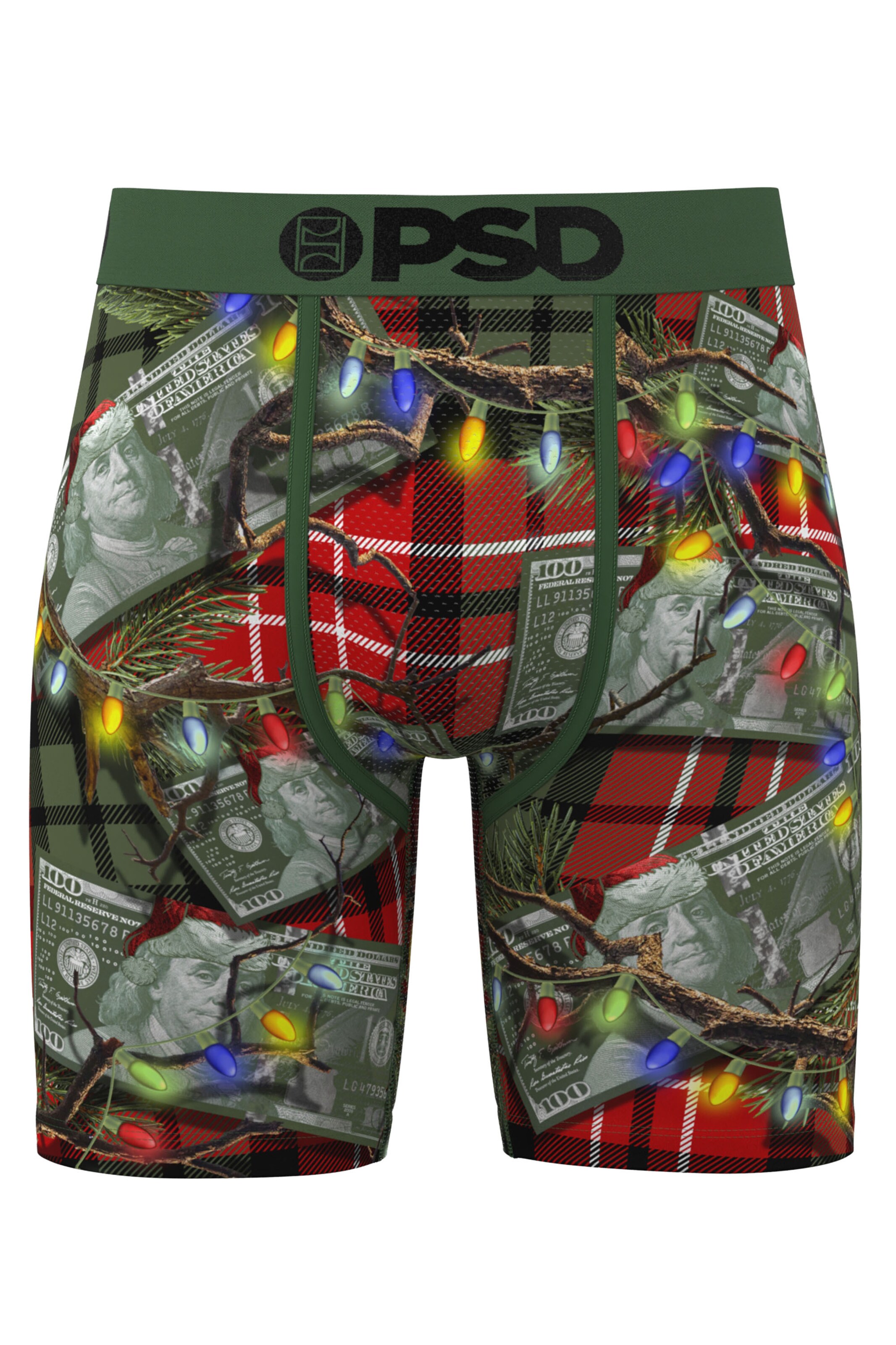 PSD Boxer shorts 'Baller SZN' in Green: front