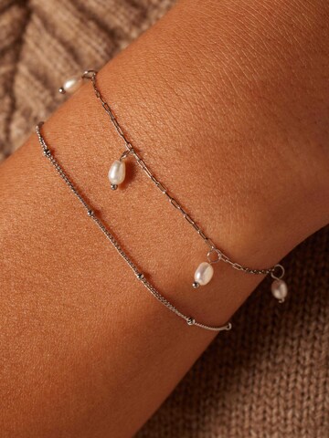 Lucardi Bracelet in Silver: front