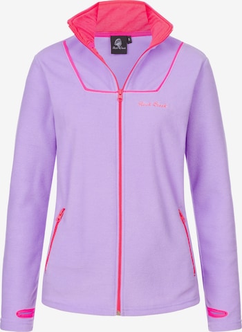 Rock Creek Fleece Jacket in Purple: front