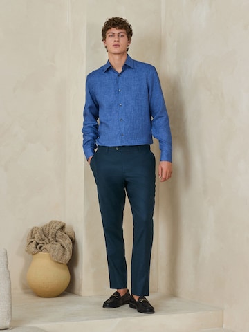 Next Slimfit Hose in Blau