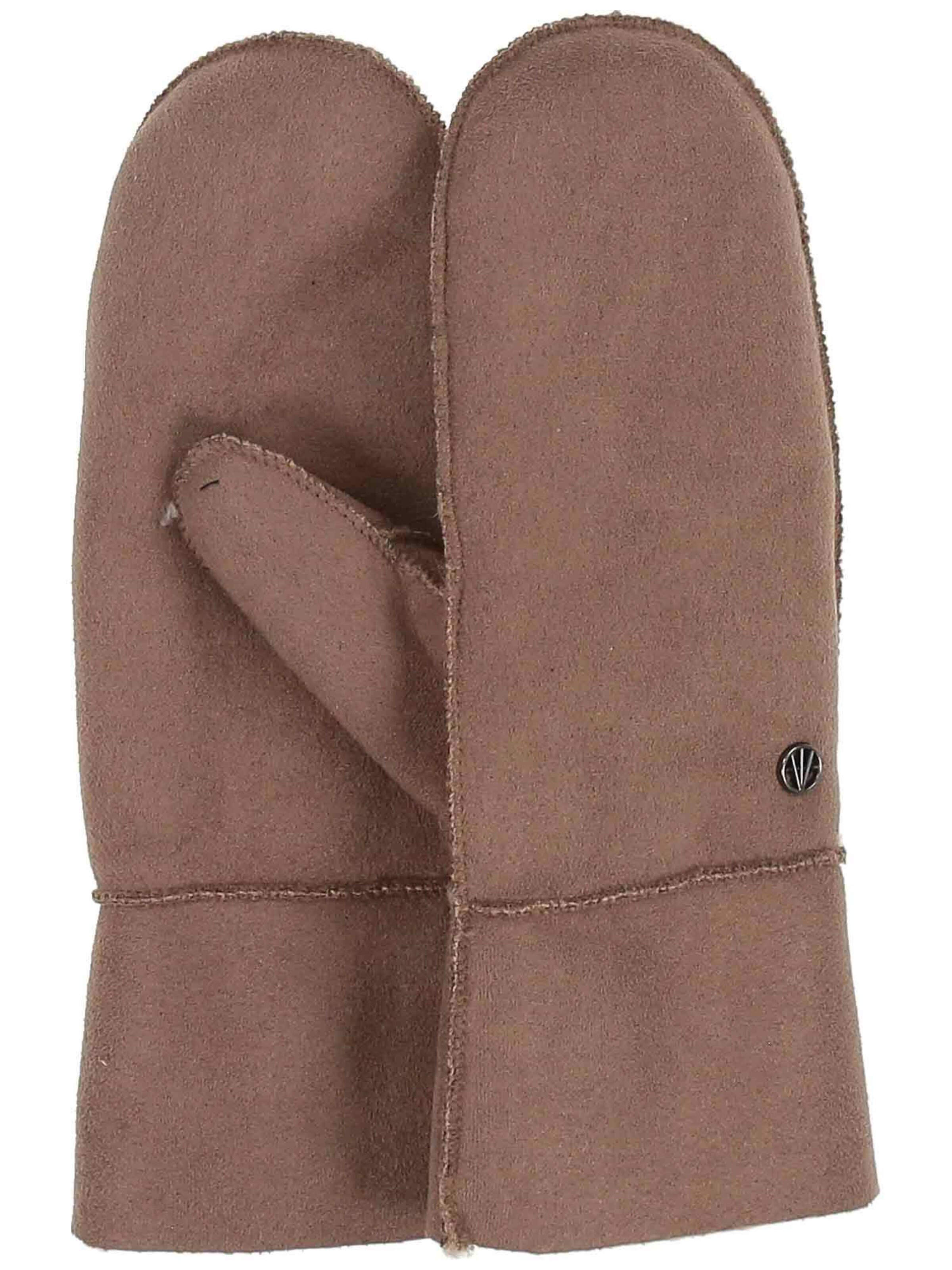 LOEVENICH Mittens in Brown