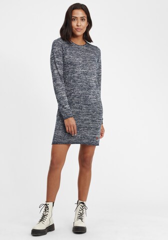 Oxmo Knitted dress 'Danielle' in Blue: front