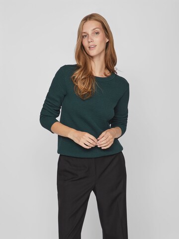 VILA Sweater 'DALO' in Green: front