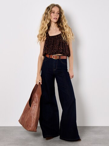 Haut ' ' Apricot en marron
