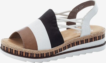 Rieker Sandals in White: front