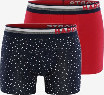 Happy Shorts Boxershorts ' Trunks #3 ' in Blauw: voorkant