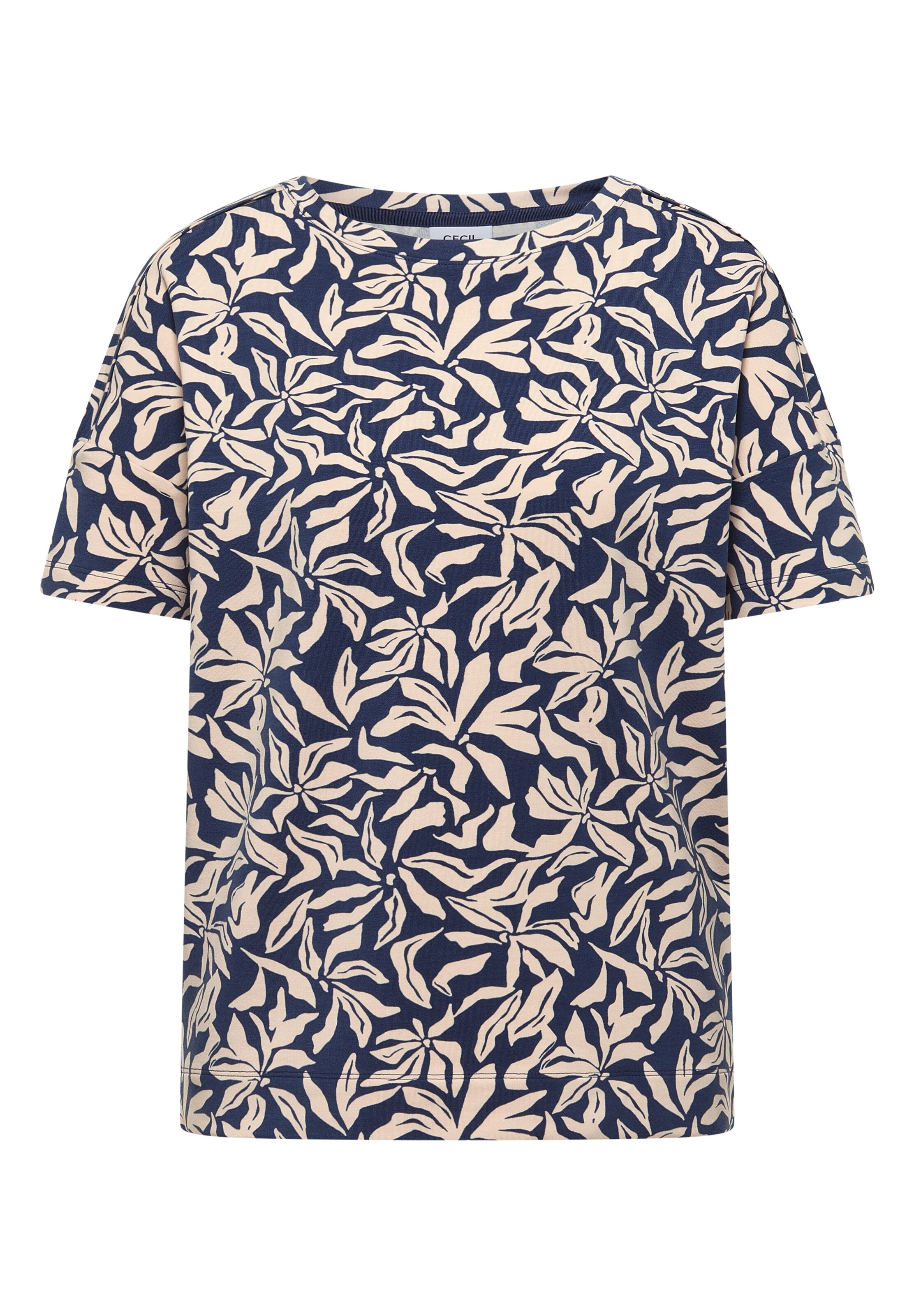 CECIL T-Shirt in Blau: Vorderseite
