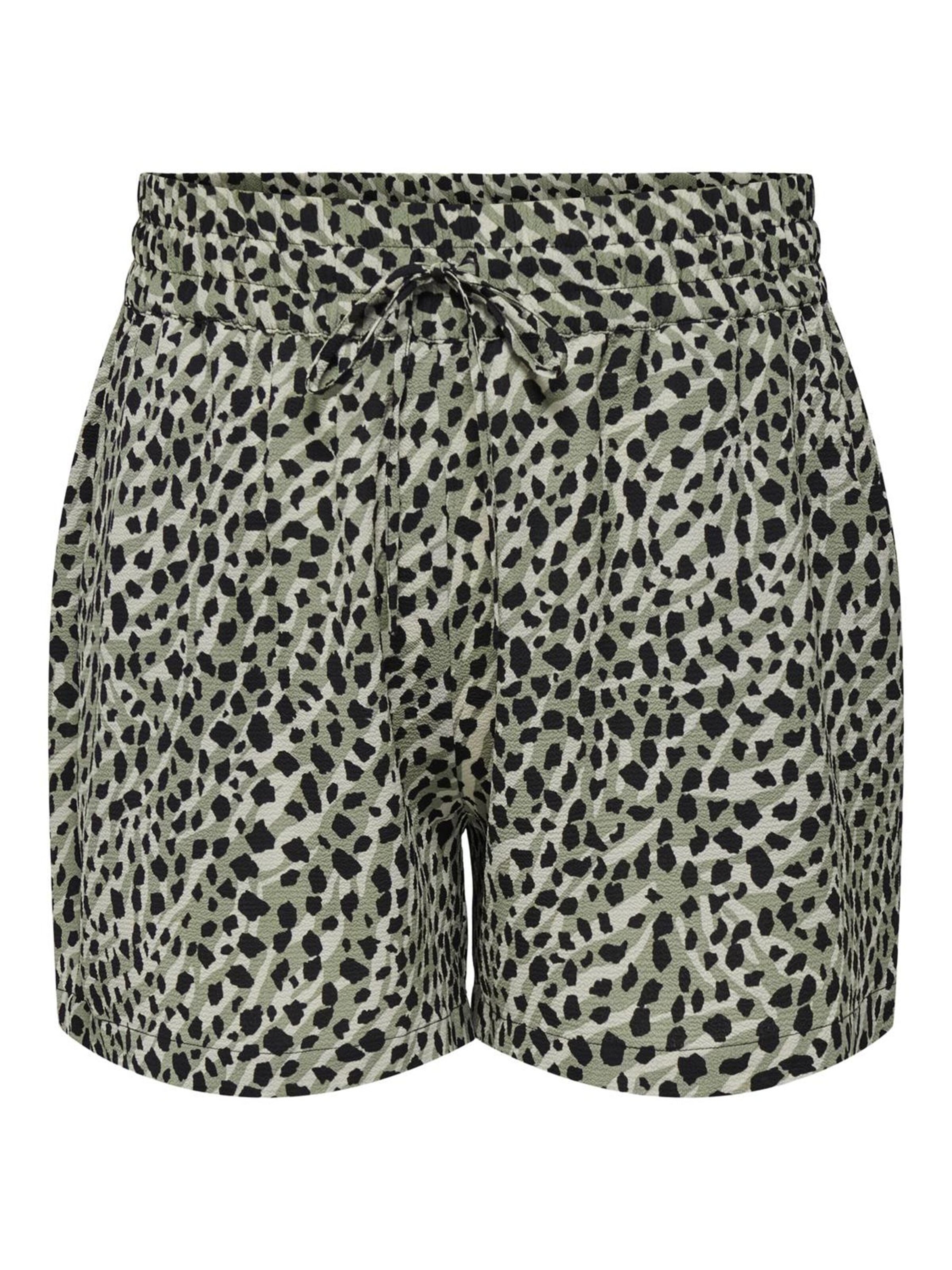 ONLY Carmakoma Broek 'CARLux' in Groen: voorkant