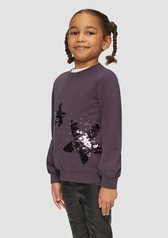 Sweat-shirt s.Oliver en violet