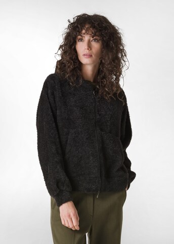 Veste de survêtement DEHA en noir : devant