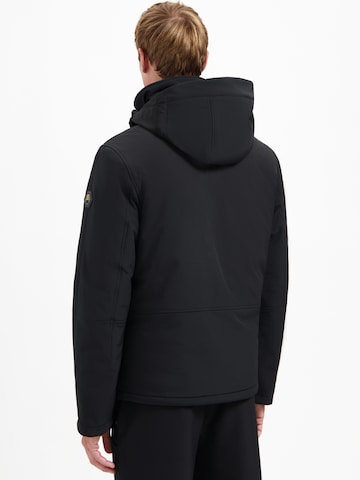 No Excess Funktionsjacke in Schwarz: Rückseite