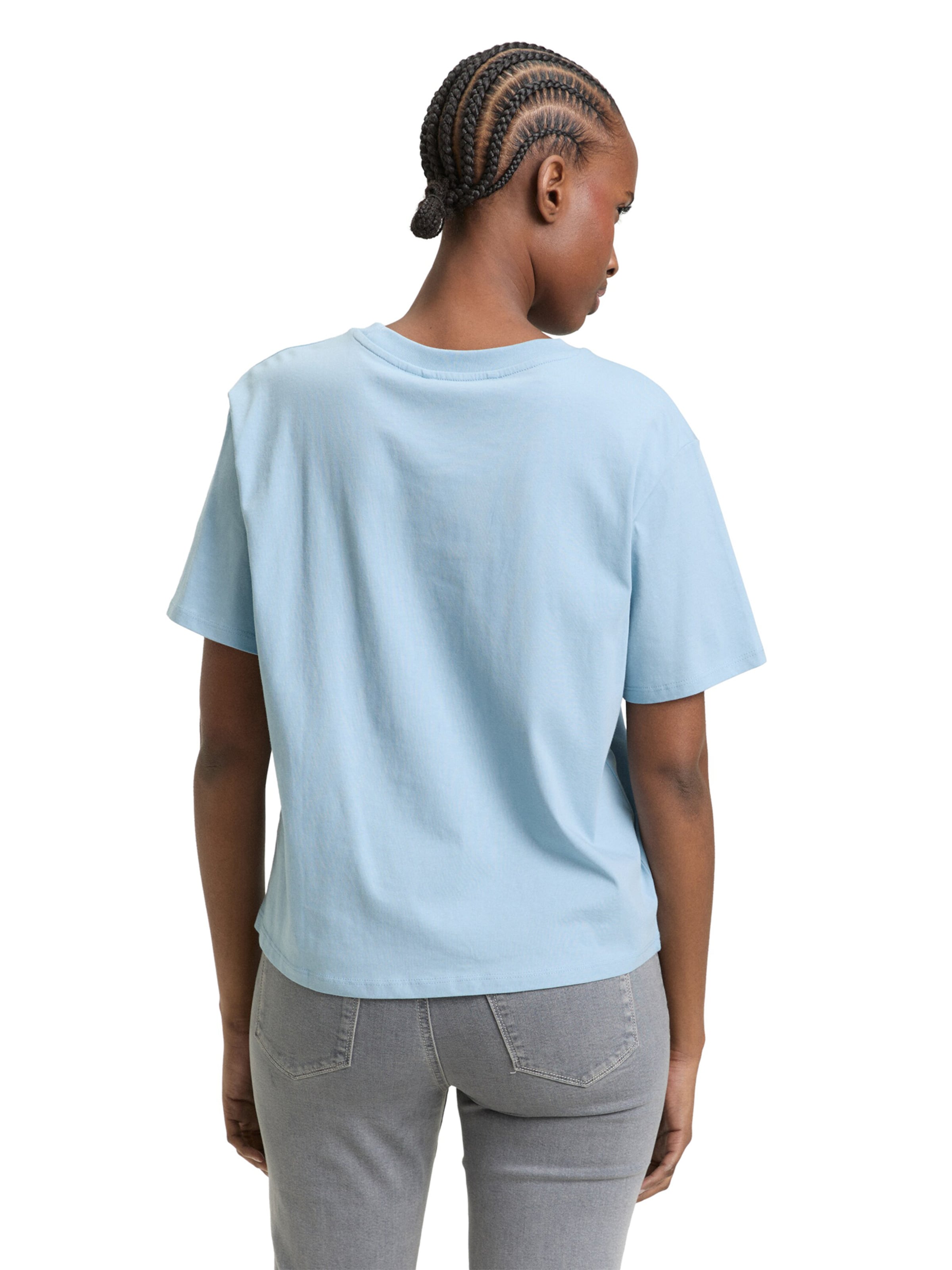 TOM TAILOR DENIM Shirt in Blauw