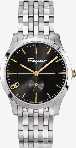 Salvatore Ferragamo Analog Watch in Silver: front