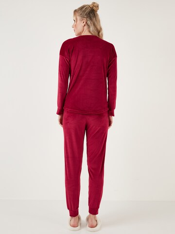 Pyjama LELA en rouge