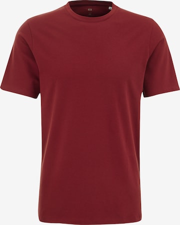 T-Shirt WE Fashion en rouge : devant