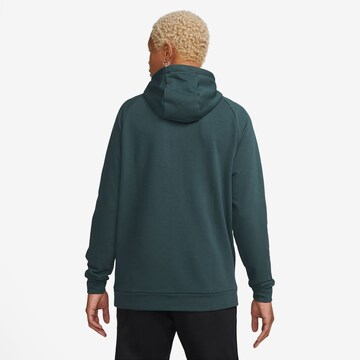 NIKE Sports sweatshirt 'Swoosh' in Green