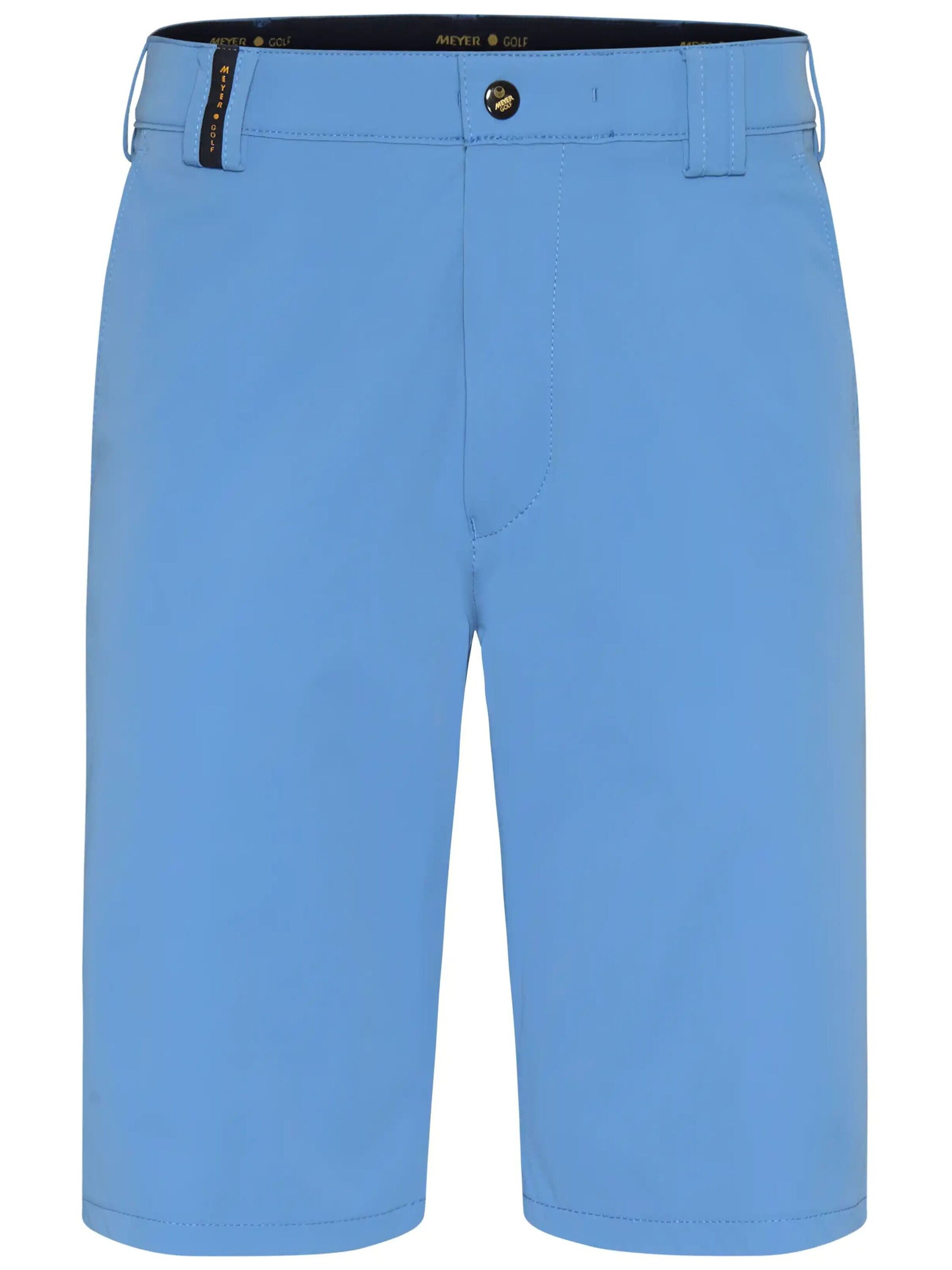 Coupe slim Pantalon de sport MEYER en bleu : devant