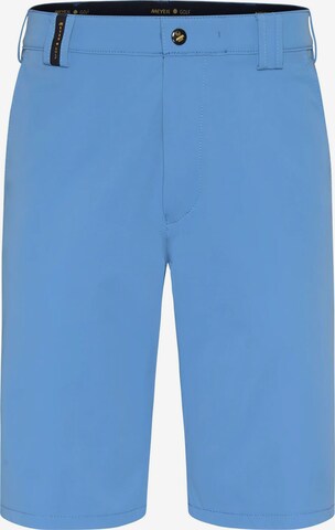 MEYER Slimfit Sportbroek in Blauw: voorkant