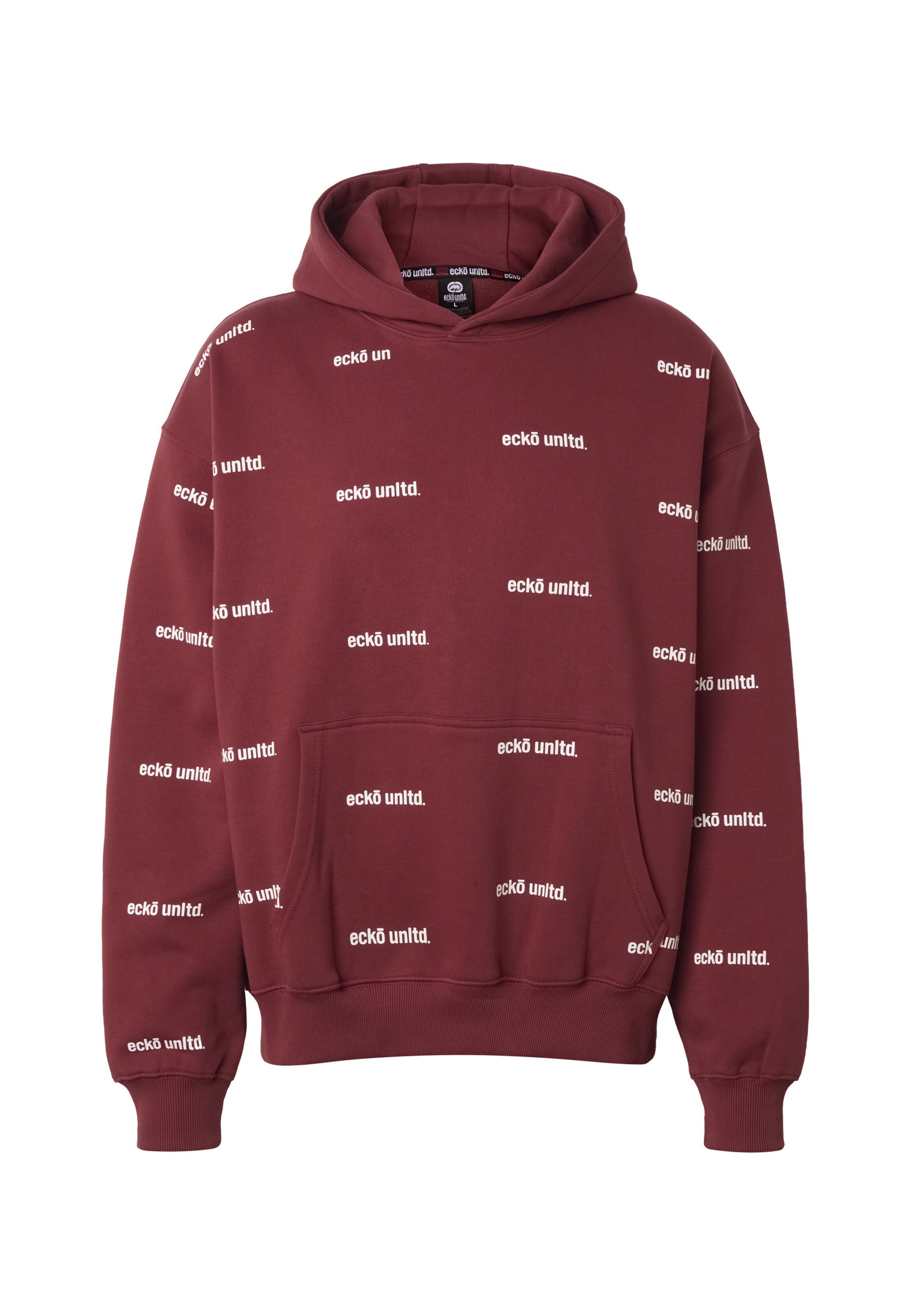 Sweat-shirt Ecko Unlimited en rouge : devant