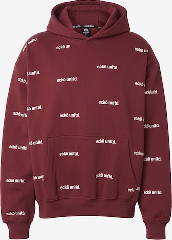 Sweat-shirt Ecko Unlimited en rouge : devant