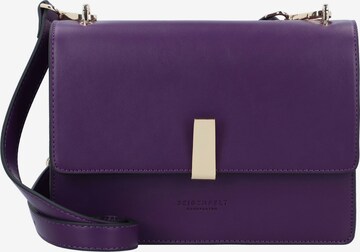 Seidenfelt Manufaktur Crossbody Bag 'Flen ' in Purple: front