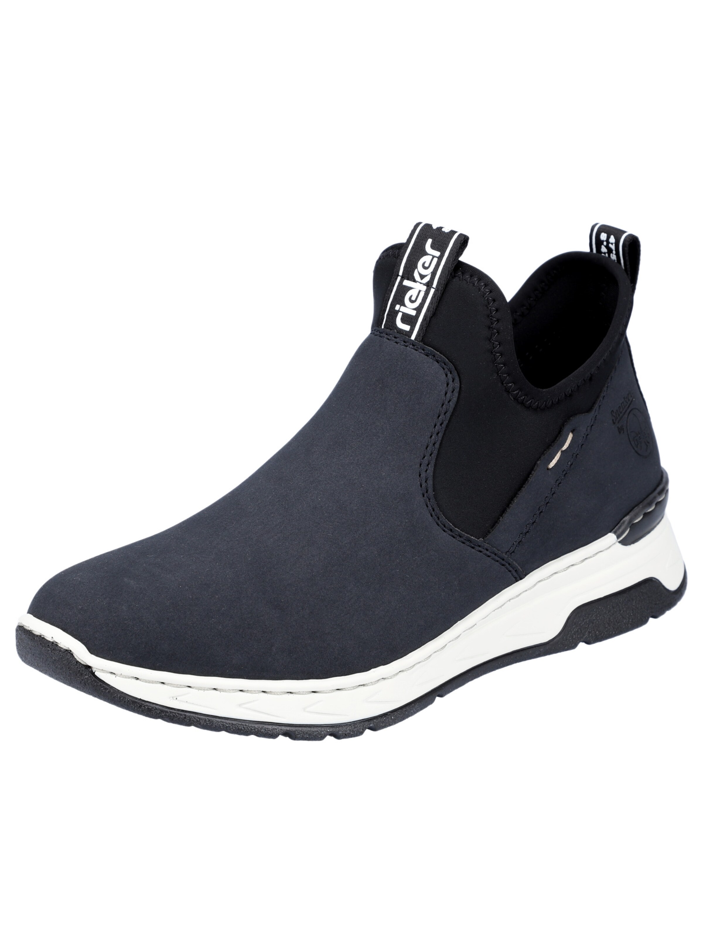 Rieker Slip On in Blau: Vorderseite