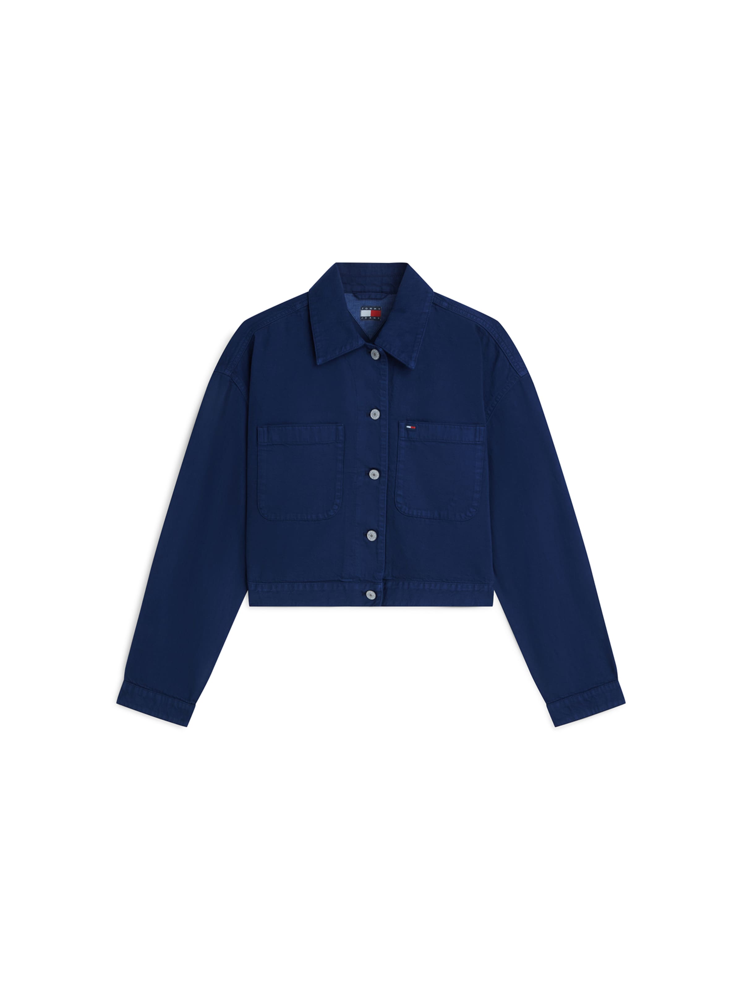 Tommy Jeans Välikausitakki värissä sininen: etupuoli