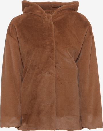 FRESHLIONS Winter Jacket 'Madita' in Brown: front