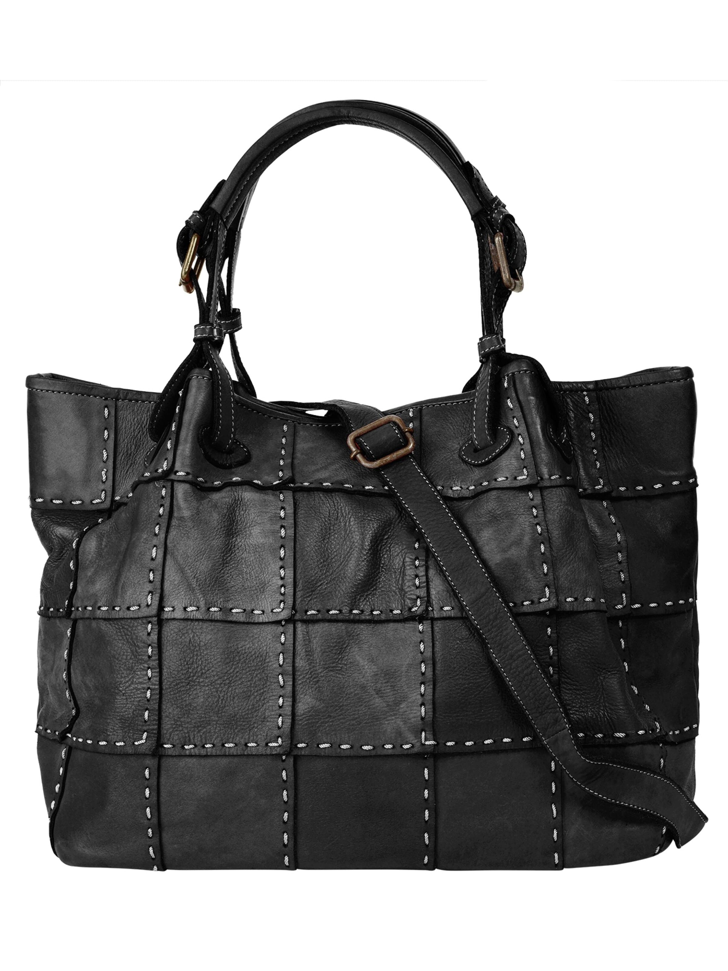 Samantha Look Shopper in Black: front