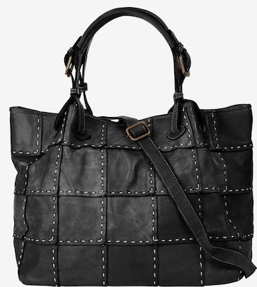 Samantha Look Shopper in Black: front