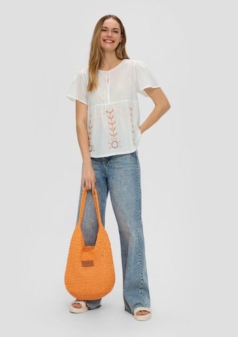 s.Oliver Blouse in Beige