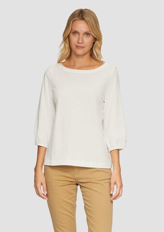 s.Oliver Shirt in Beige: voorkant